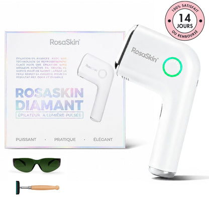 Épilateur à lumière pulsée IPL Blanc RosaSkin®