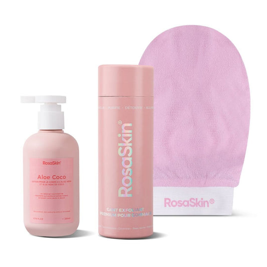 Creme + gants exfoliant - ROSASKIN