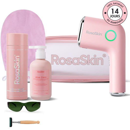 Kit complet (gant, crème, IPL, trousse) - ROSASKIN
