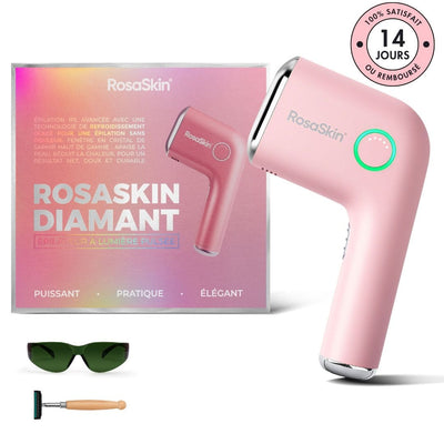 Épilateur à lumière pulsée IPL RosaSkin® - ROSASKIN